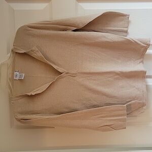 Calvin Klein linen/cotton Sweater SZ L